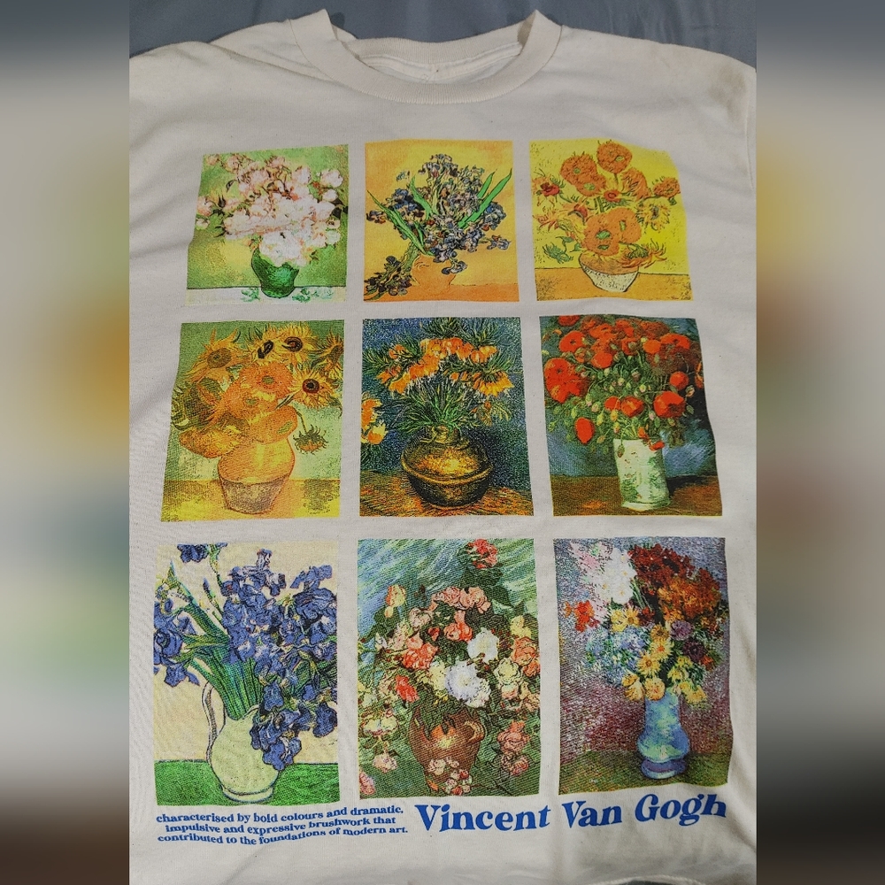 Vincent Van Gogh Flower Art Shirt